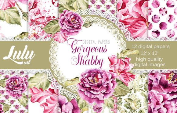 Gorgeous Shabby Patterns for Creative Projects