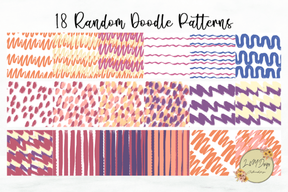 Random Doodle Patterns: A Creative Resource for Everyday Inspiration