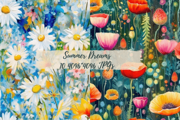 Summer Dreams - 10 Wildflower Patterns