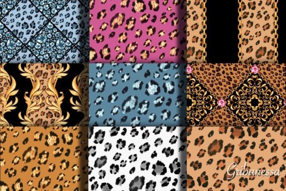 Unlocking Creativity with 9 Luxury Leopard Seamless Patterns: A Designer's Essential Resource